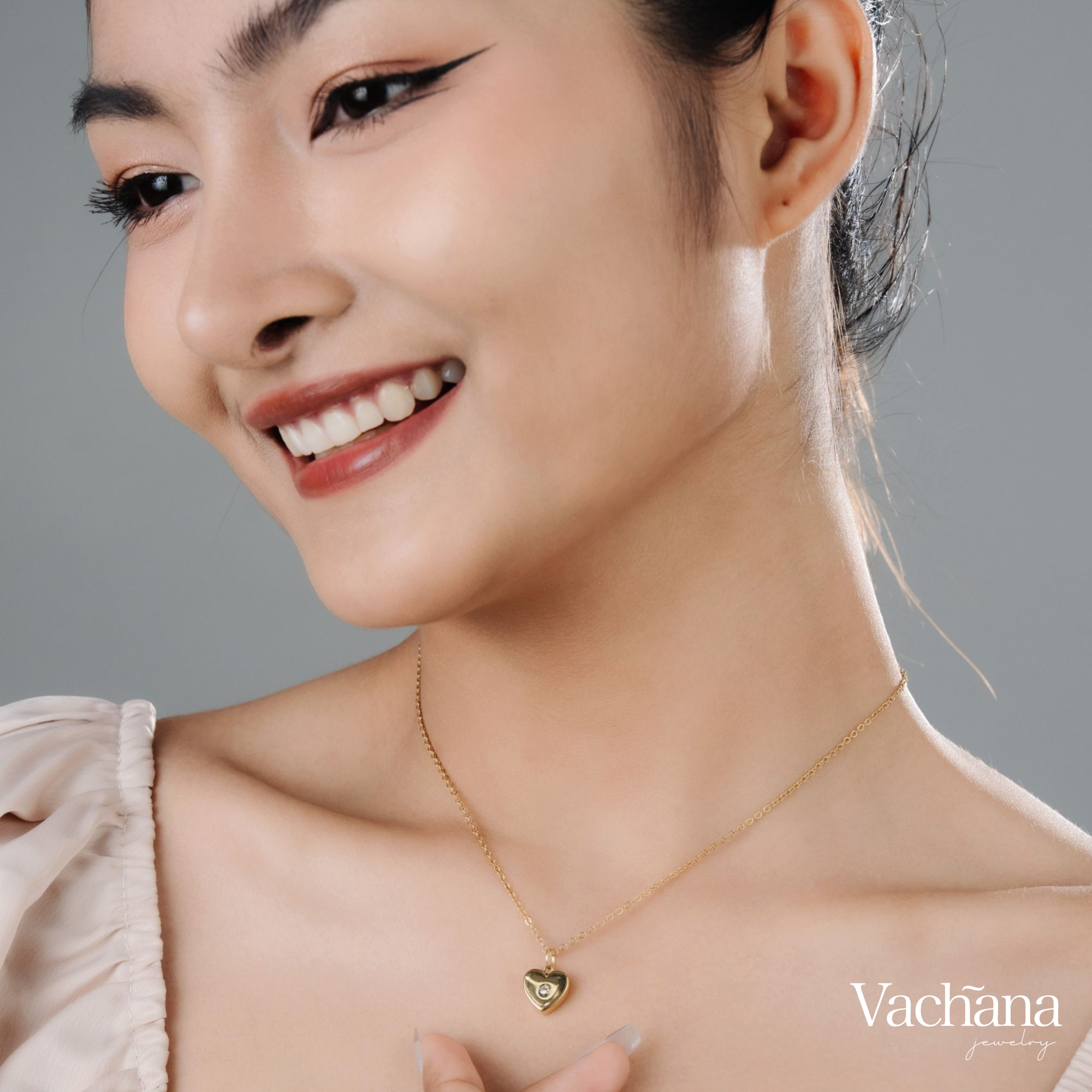 Vachana – wholesale Pendant/charm necklace – Teardrop, Rectangular Cubic Zirconia North Star Necklace 7