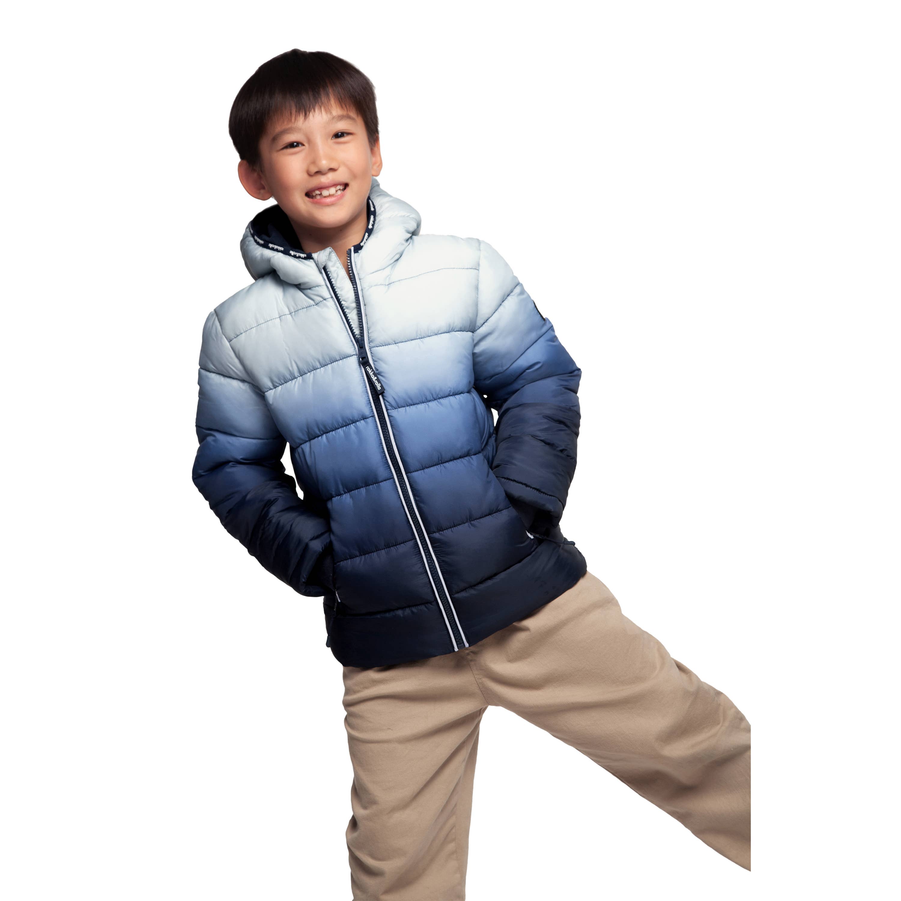 Rokka & Rolla - Wholesale Puffer Jacket - Kids - Boys' Heavy Winter Puffer Coat Bubble Jacket25