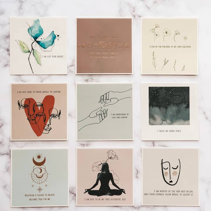 Lamare - Wholesale Stationery/Notecard Set - Lamare Daily Affirmation Cards – Positive Words for Women6