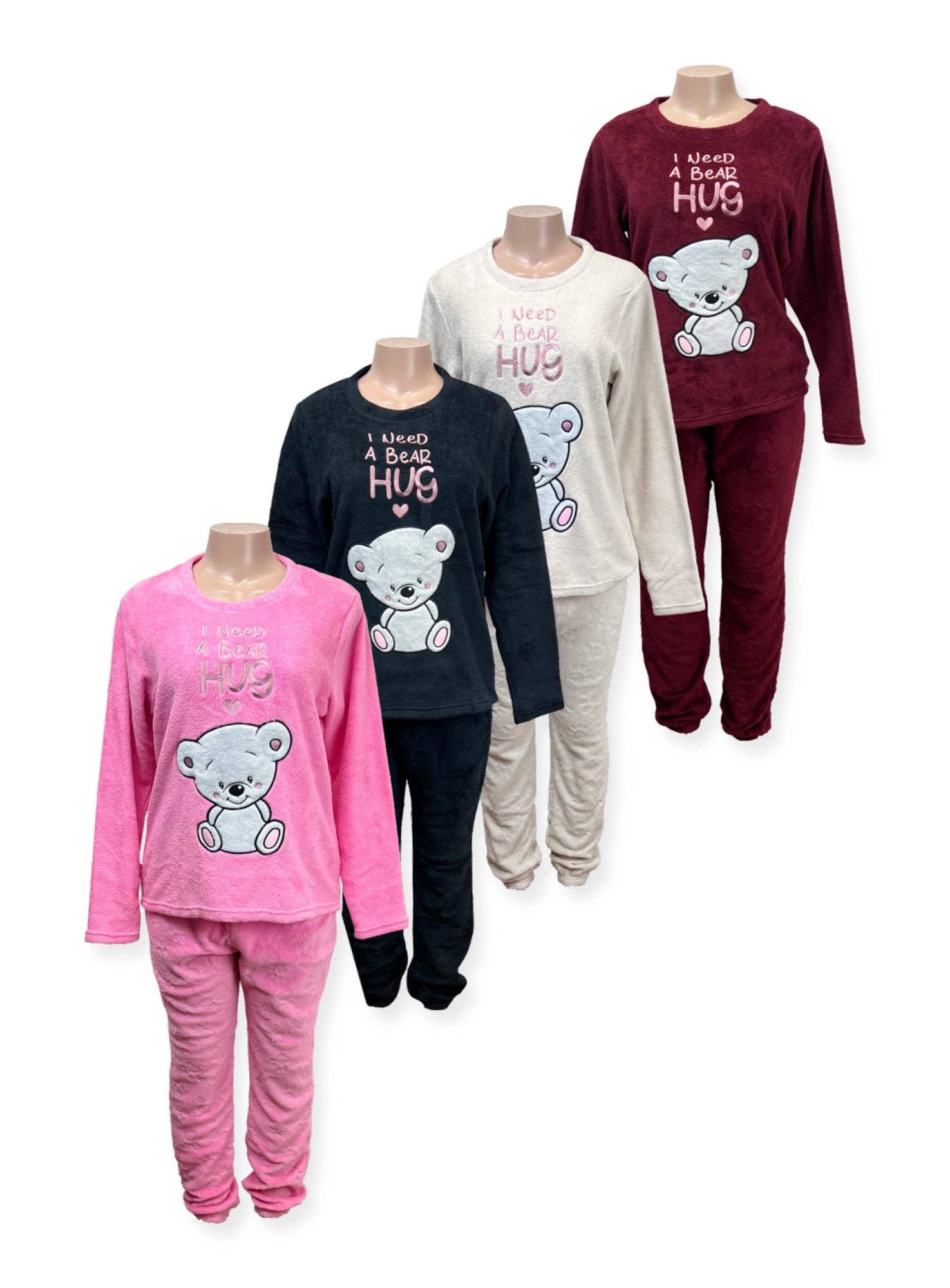 Chase USA International - Wholesale Lounge Set - Women's - Ladies' Micro Polar Fleece 2PC Set #701