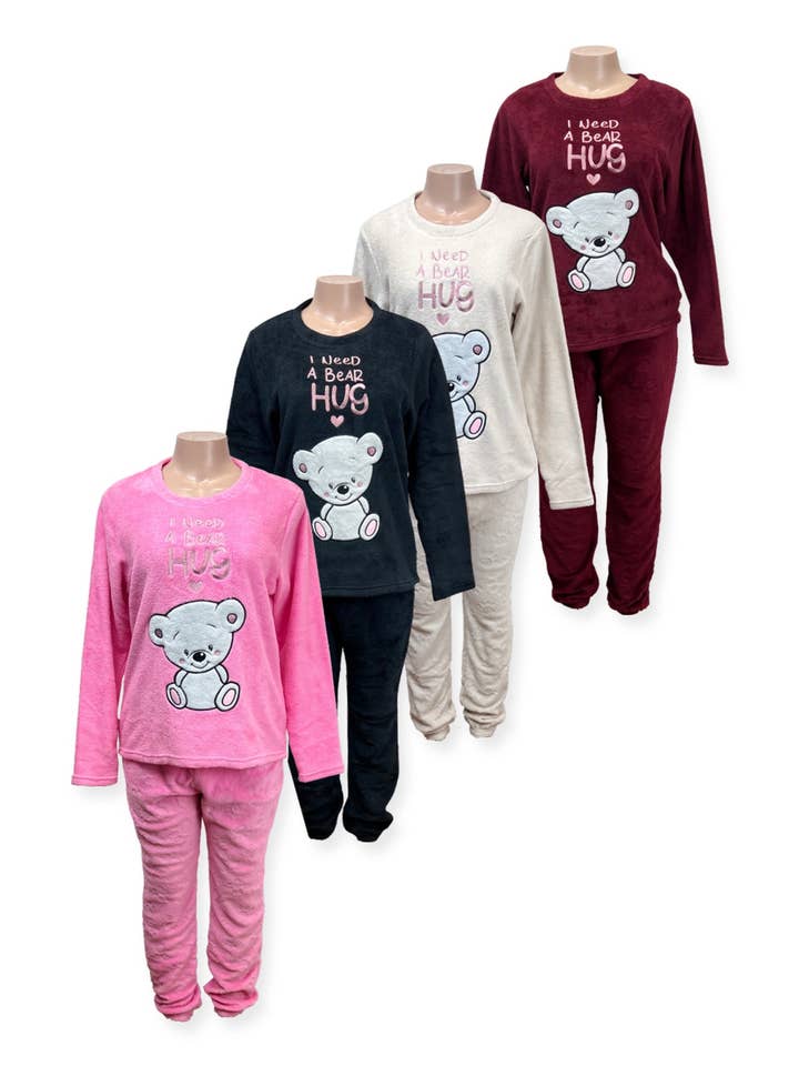 Chase USA International - Wholesale Lounge Set - Women's - Ladies' Micro Polar Fleece 2PC Set #7010