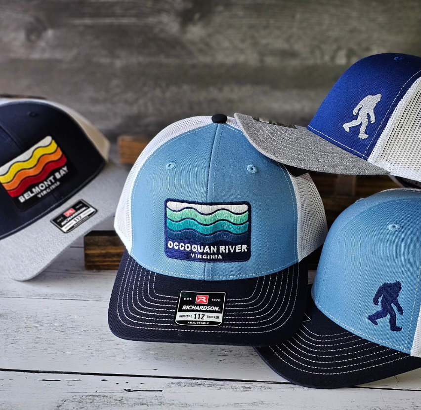 Mad River - Wholesale Trucker Hat - Unisex - Bigfoot, Sasquatch on Richardson 112 Trucker Hat1