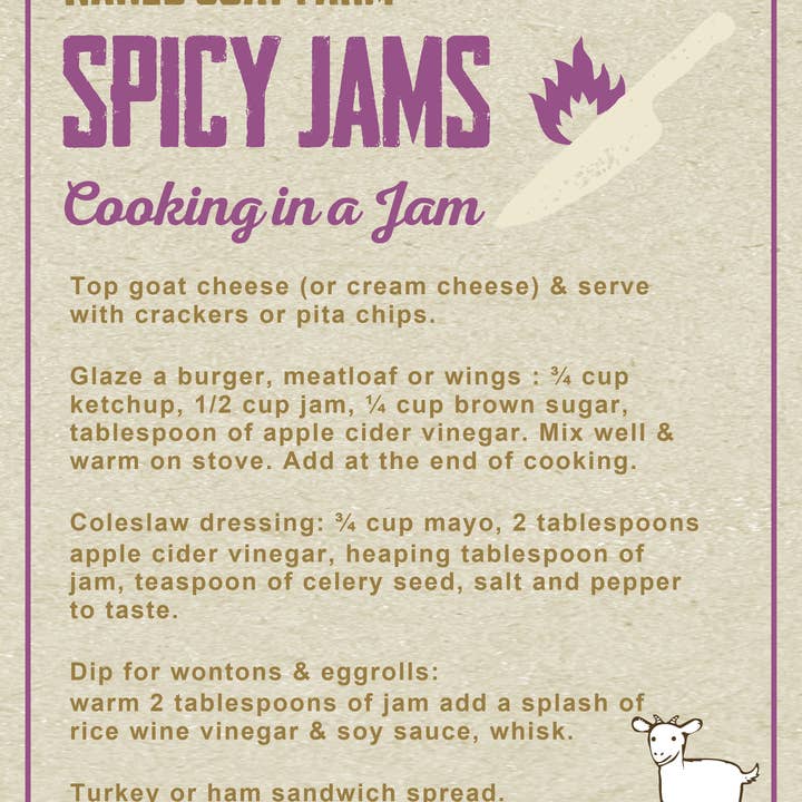 Naked Goat Farm Ltd. - Wholesale Jam/jelly - Jam Strawberry Honey Jalapeno1