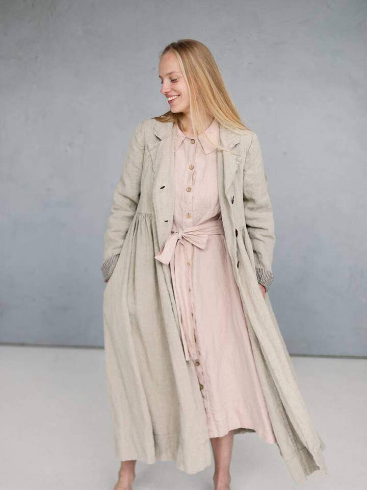 Casaco Oversized Lilly (B4EH) por atacado de La Petite Alice