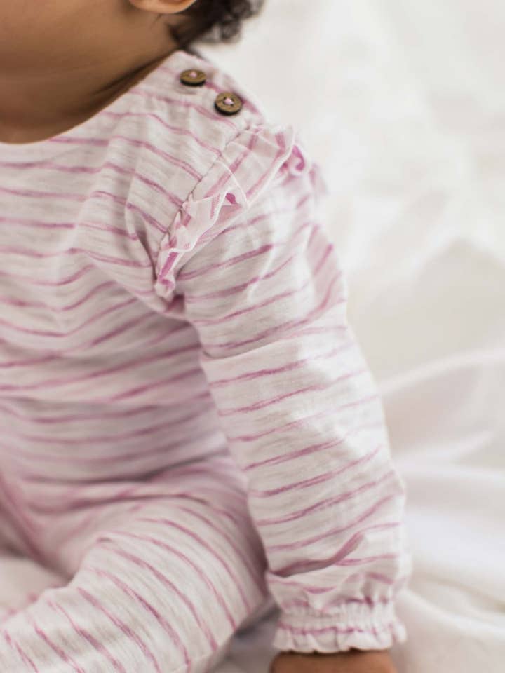 Crocus Slub Stripe Bodysuit Set
for wholesale on Faire