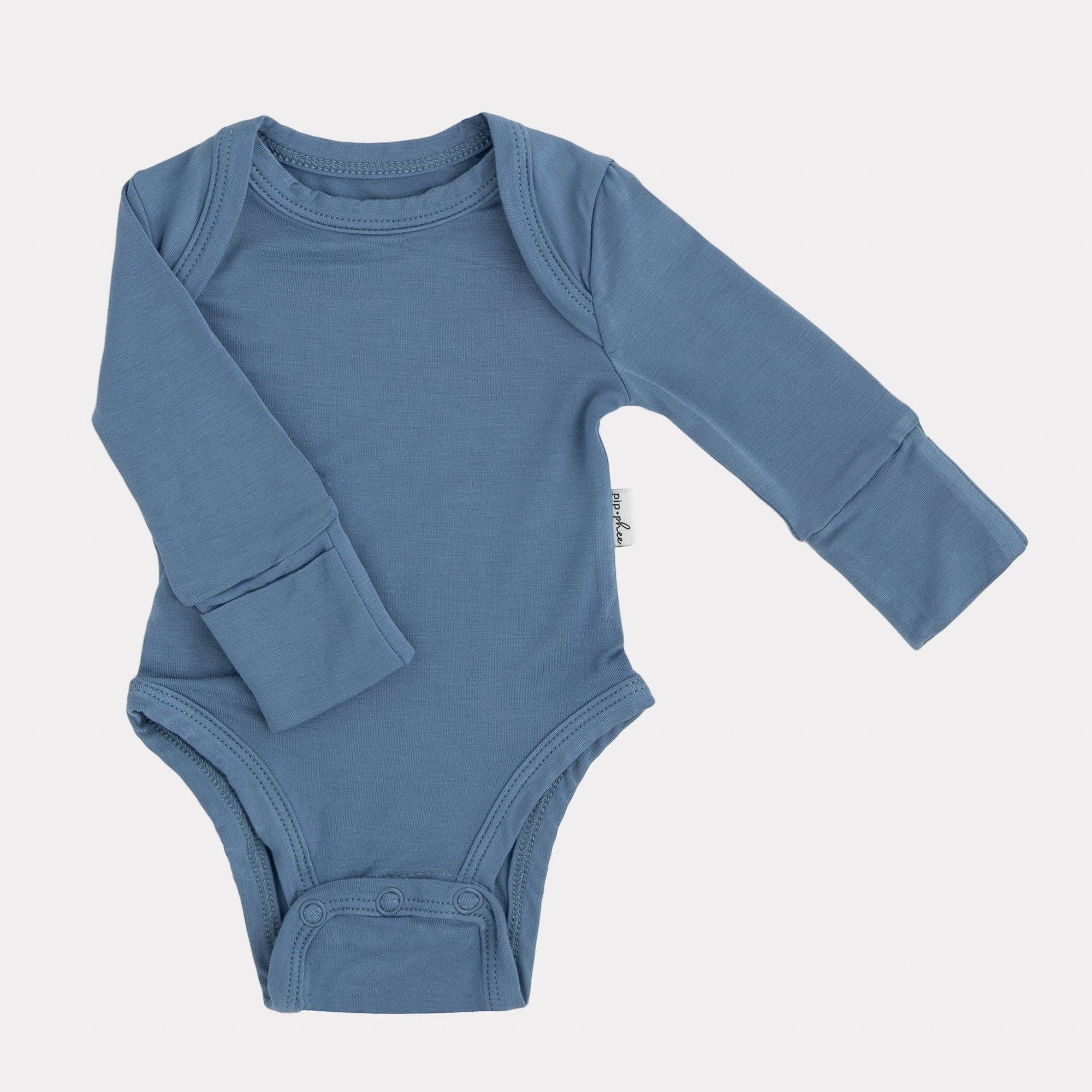 Pip + Phee – wholesale Bodysuit (non-footed) – Baby – Long Sleeve Bodysuits24