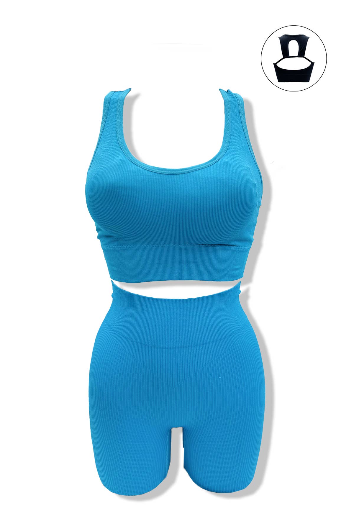 Belle Com'Elle - Wholesale Activewear Set - Women's - Ribbed Sports Set5