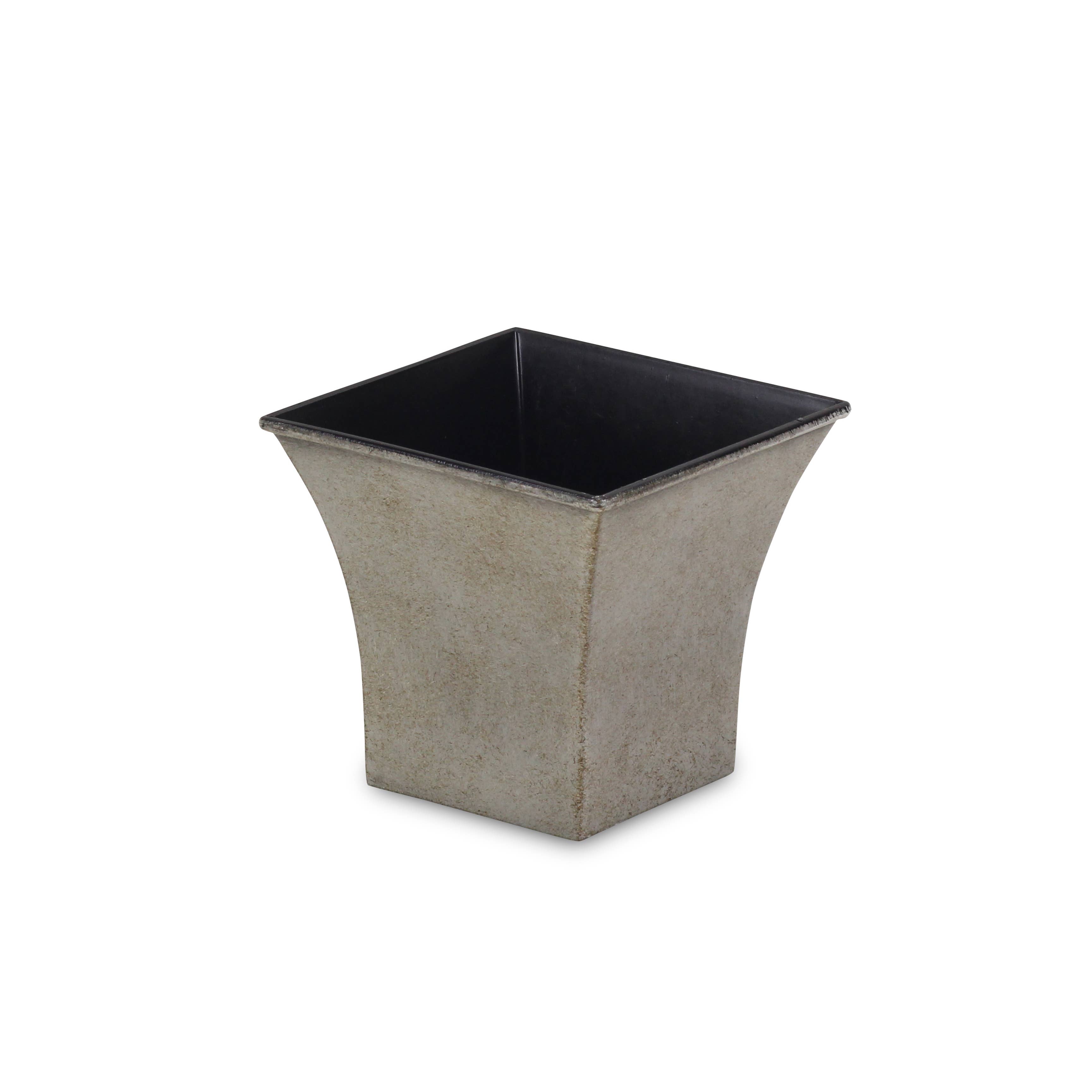 Cheungs Home Decor – wholesale Plant pot – 4.75 Inch Square Tapered Plastic Pot16