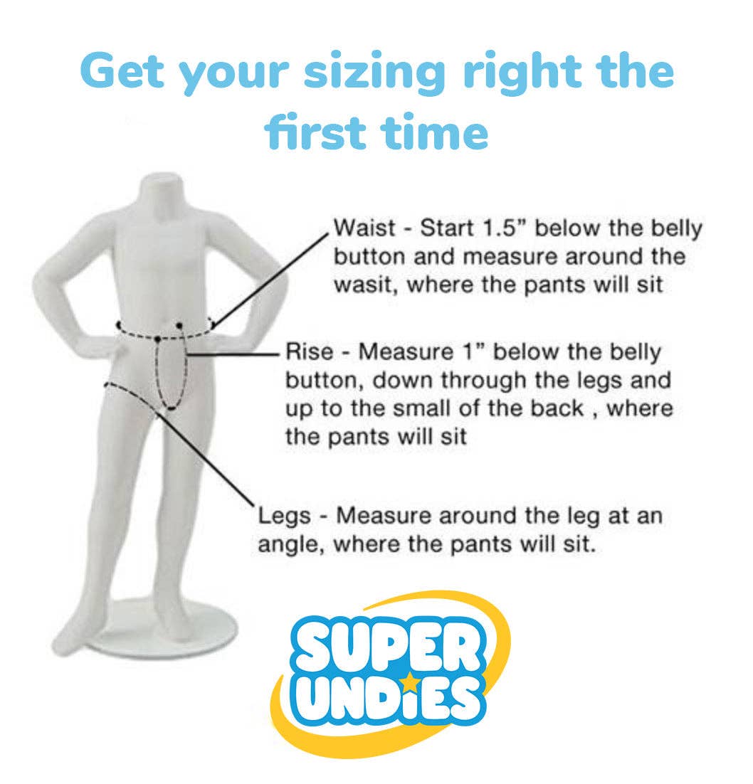 Super Undies - Vente Couvre-couches/protection pour sous-vêtements – bébé - Culottes d'apprentissage de la propreté étanches Fearless : Lotus5