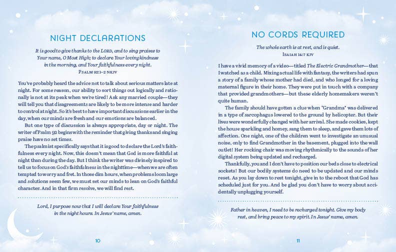 Barbour Publishing, Inc. - Wholesale Religion - Bedtime Devotions for Peaceful Sleep3