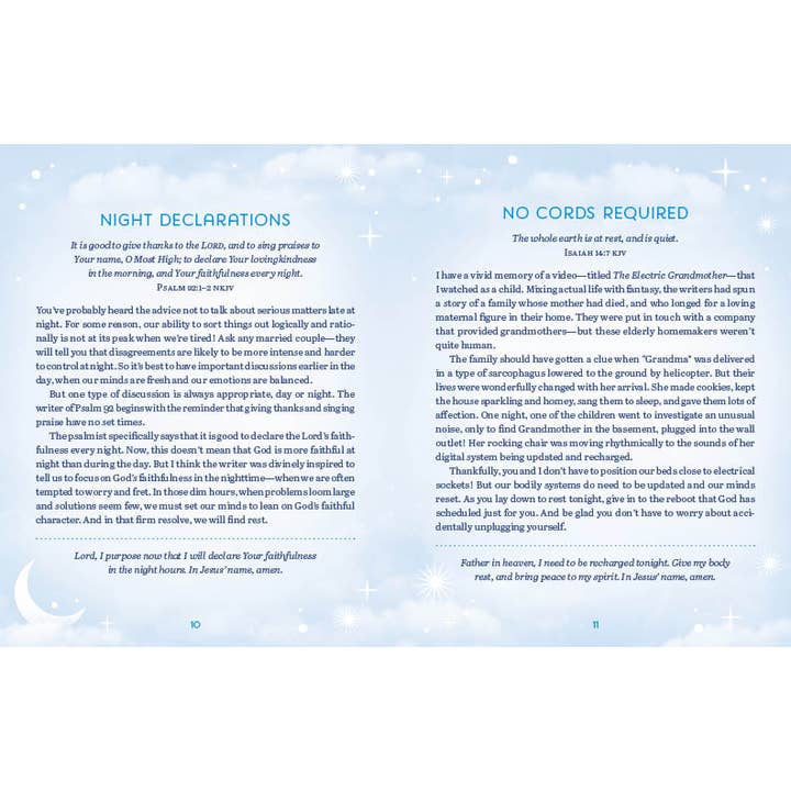 Barbour Publishing, Inc. - Wholesale Religion - Bedtime Devotions for Peaceful Sleep3