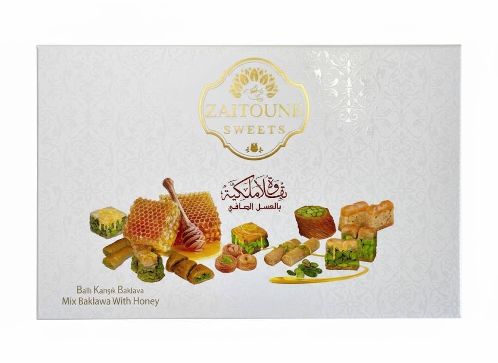 Aladdin – Großhandel Cookie – Zaitoune Türkischer Baklava-Mix Gourmet-Geschenkbox Halal4