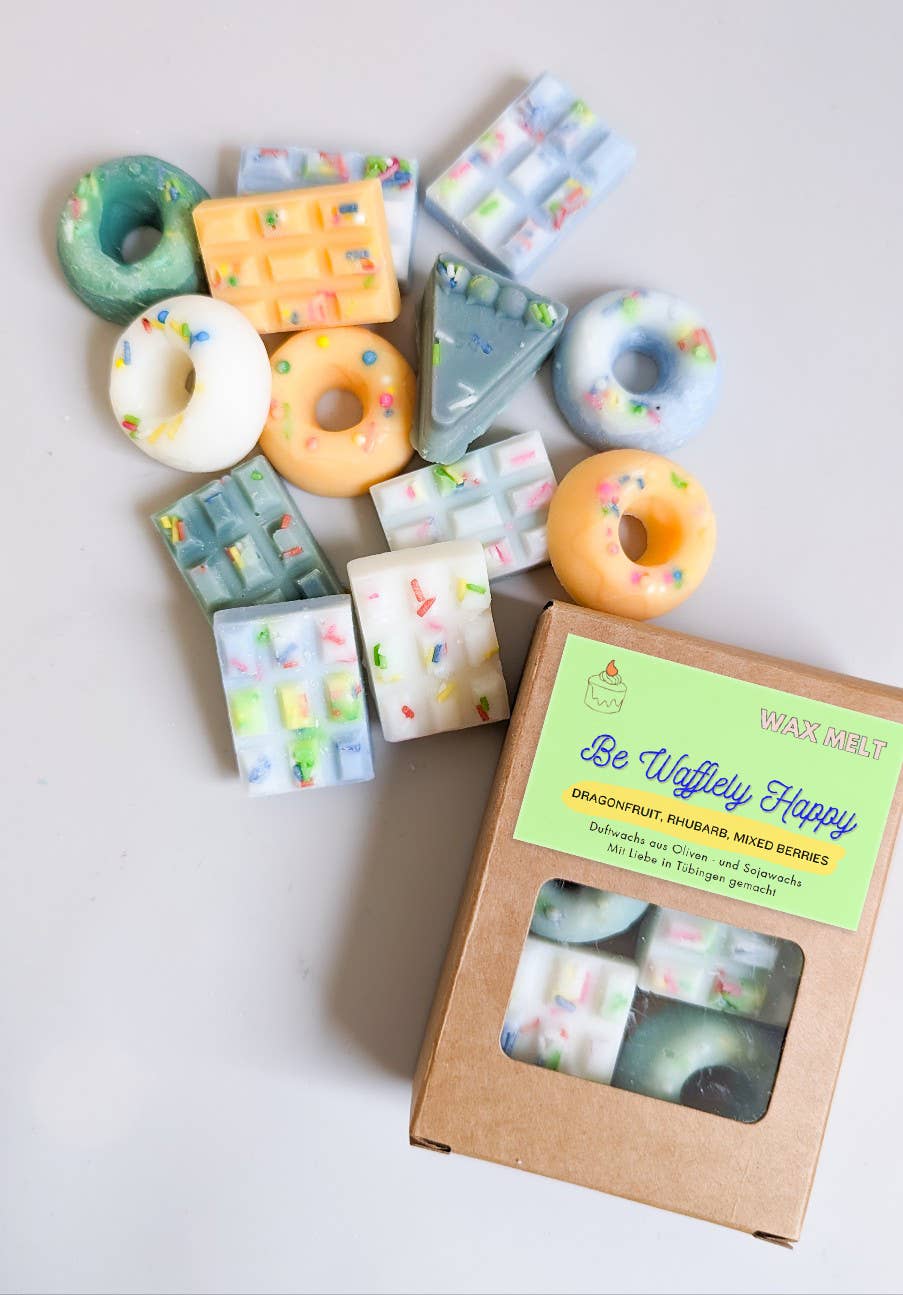 Oh Sweet Candles - Vendita all'ingrosso Cialde di cera - Be Wafflely Happy Wax Melt - Cera profumata al Dragonfruit Ice Tea0