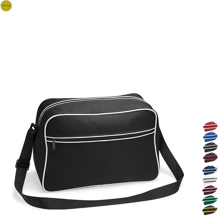 DeeJons Blanks - Wholesale Shoulder Bag - Unisex - BagBase Retro Shoulder Bag
