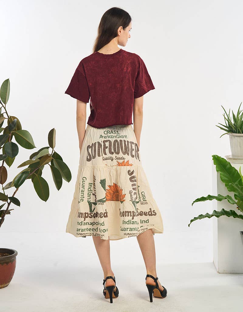 Kathmandu Imports – Engroshandel Nederdel - Dame – BOMULD SNAVERT (TH-1930)5