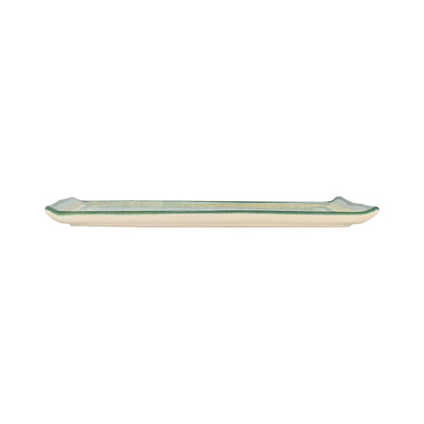 Novastyl - Wholesale Dinner Plate - Rectangular dish capria 24x17cm in green earthenware4