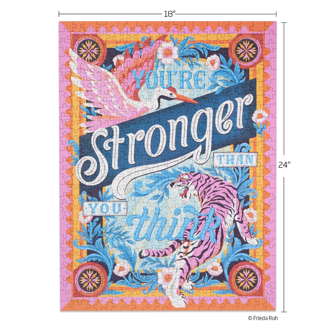 WerkShoppe - Vendita all'ingrosso Puzzle - Adulti - Puzzle da 500 pezzi più forte di quanto pensi4