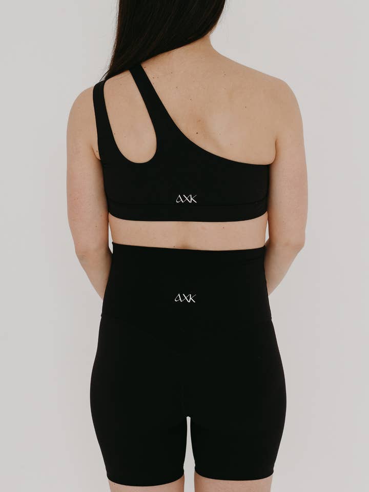 AXK Maternity - Wholesale Shorts – Maternity - AXK CORE Maternity Bike Short - Black5