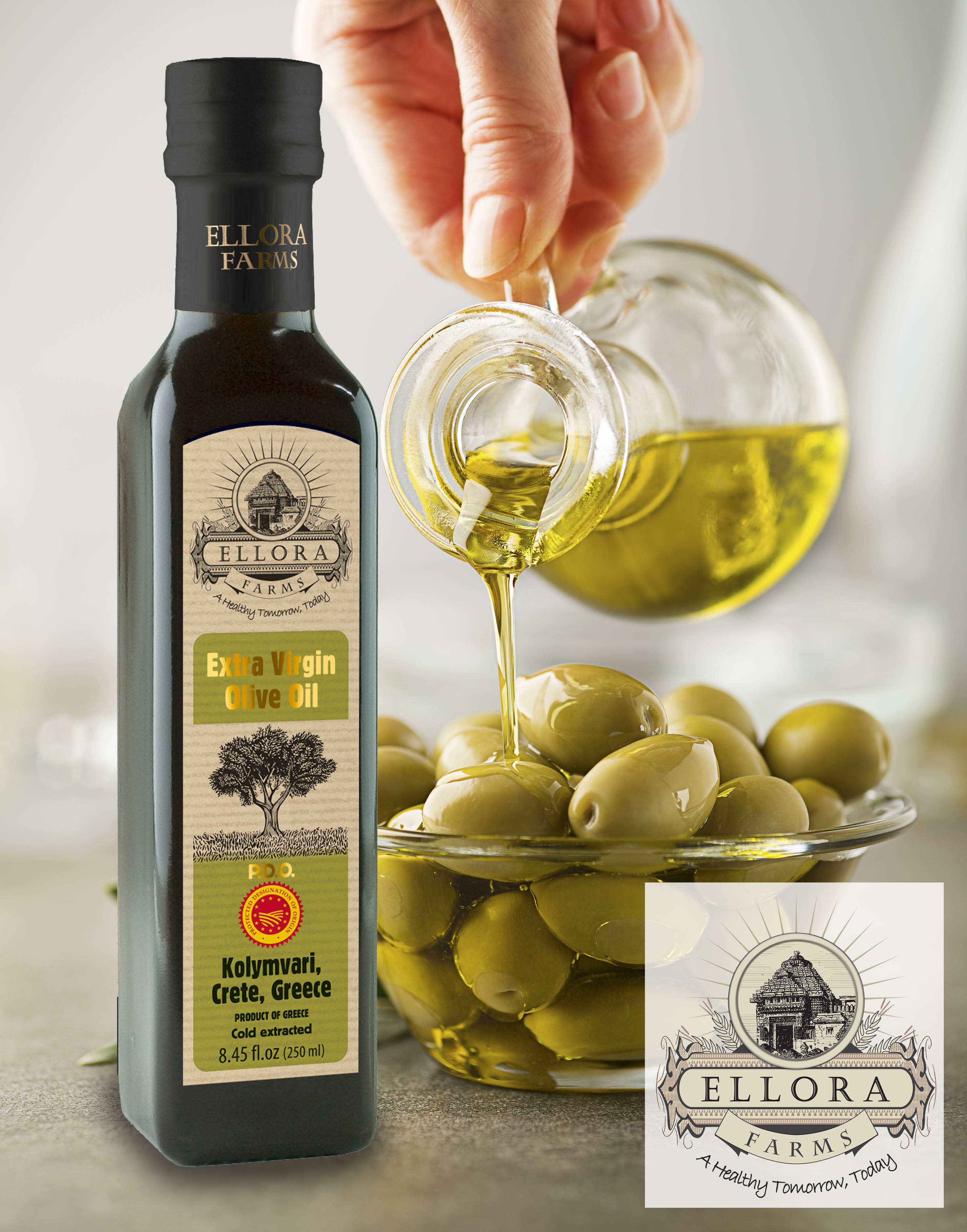 ELLORA FARMS - Wholesale Olive Oil - Traceable & Single Estate Extra Virgin Olive Oil, Gold Award2