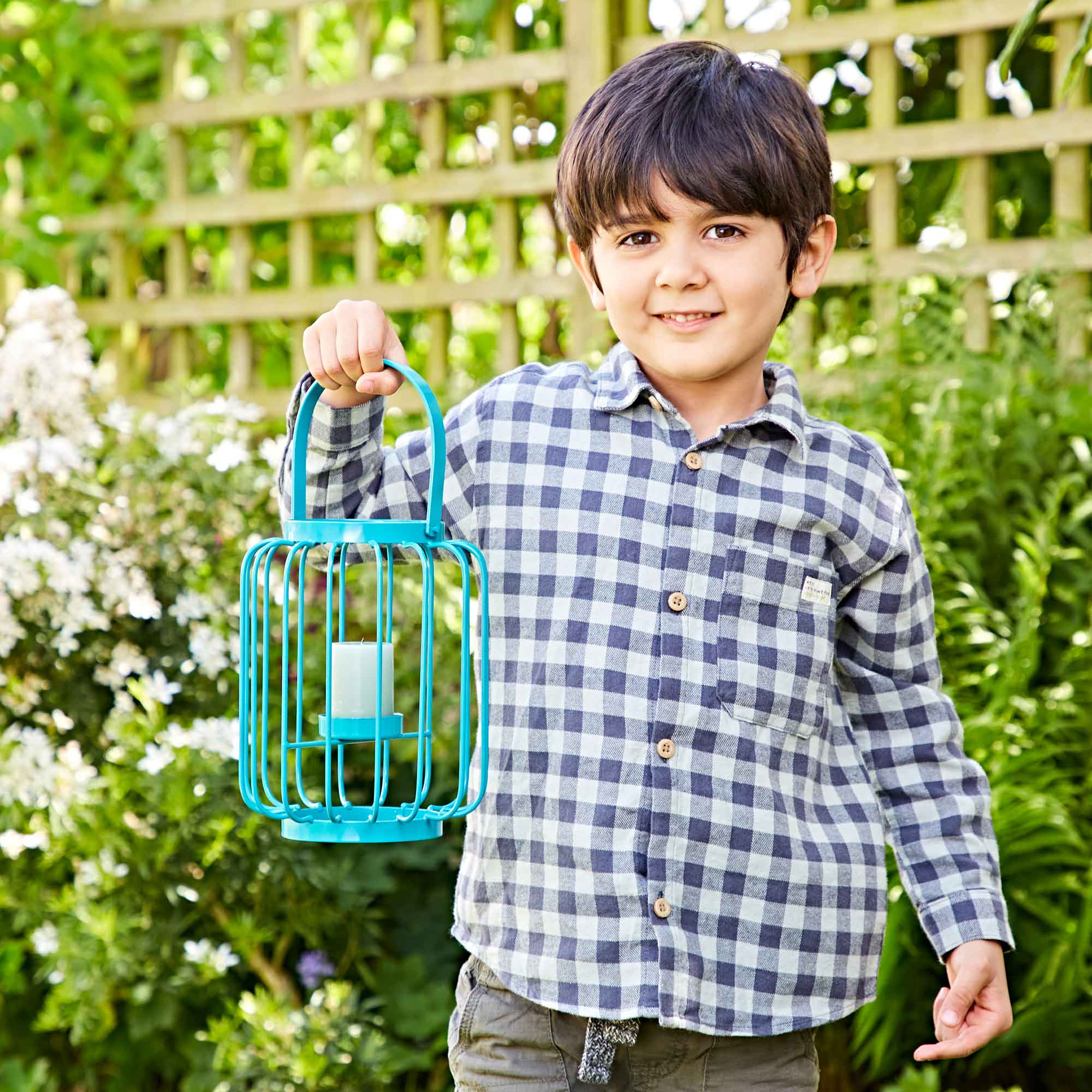 The Paper High Gift Company Limited - Wholesale Candle Holder - Colourful Iron Lantern Tea Light Holder - Handmade1