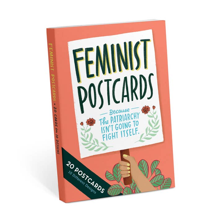 Em & Friends Feminist Postcard Book for wholesale by Em & Friends UK
