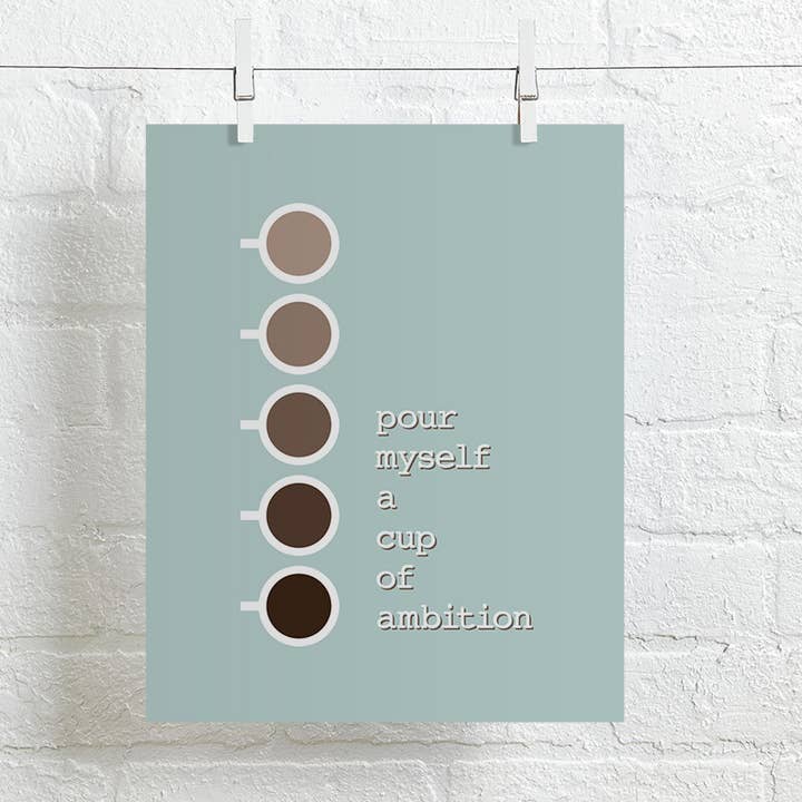 Lyrical Artworks - Wholesale Art Print - Dolly Parton | 9 to 5 - minimalist song lyric art print