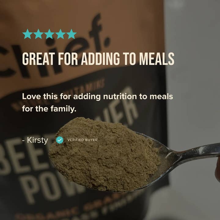 Chief Nutrition - Wholesale Protein/superfood powder - Organic Beef Liver Powder1