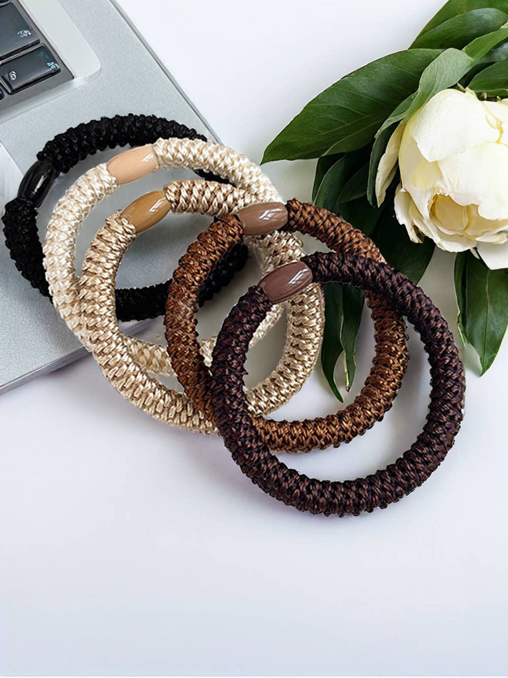 1 the Woman - Wholesale Hair Tie - Braided Hair Ties set | Multiple Options6