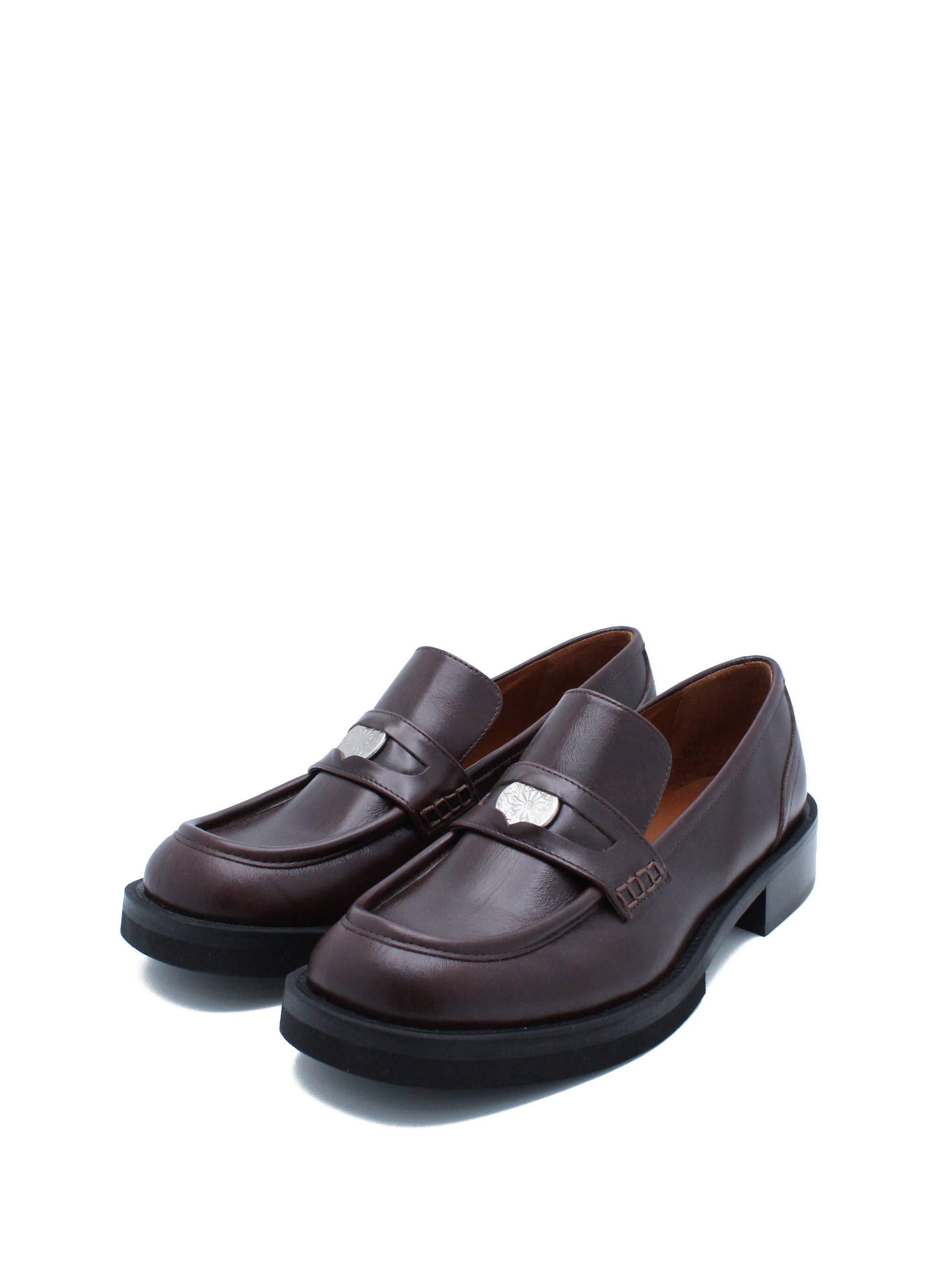 JJ HEITOR SHOES - Wholesale Loafers - Women's - DALLAS DK BROWN LOAFER2