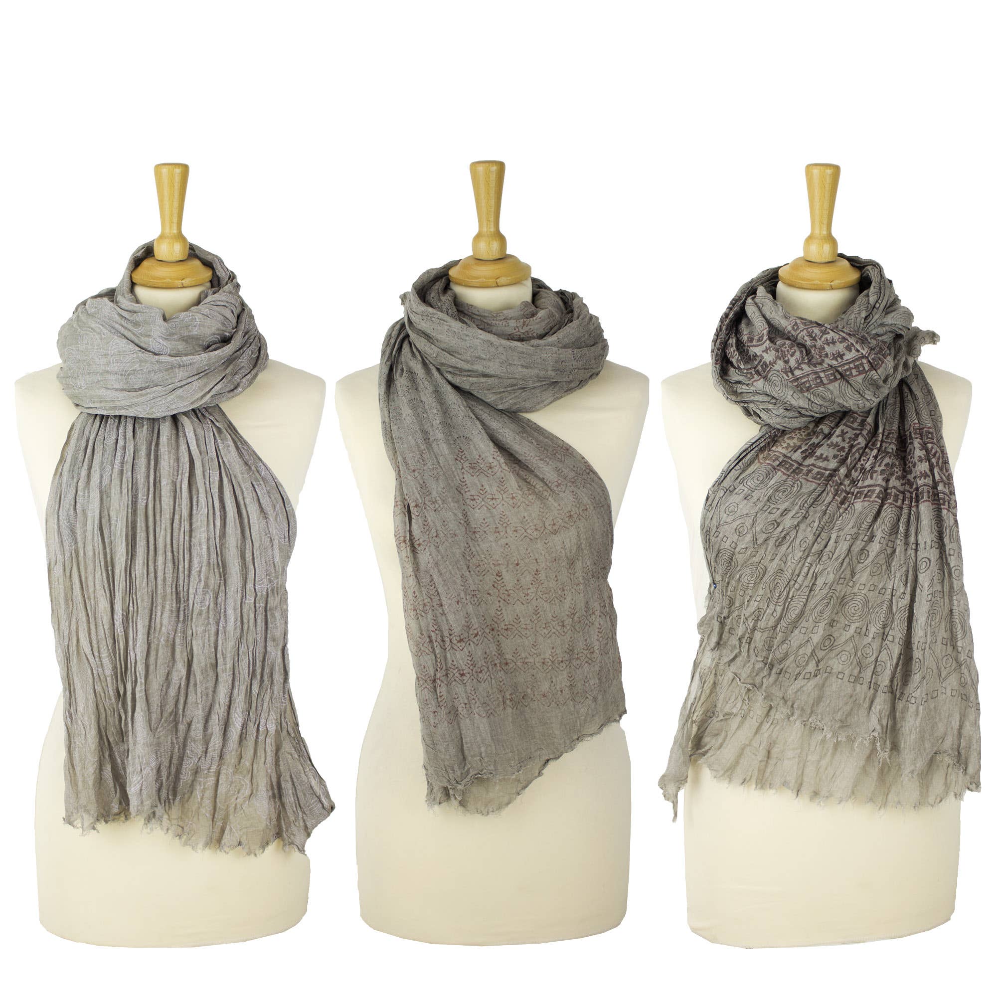 Sunsa - Wholesale Scarf - Women's - Sunsa Winter Scarf Large Shawl/ Scarf made of Modal Women's Scarf5