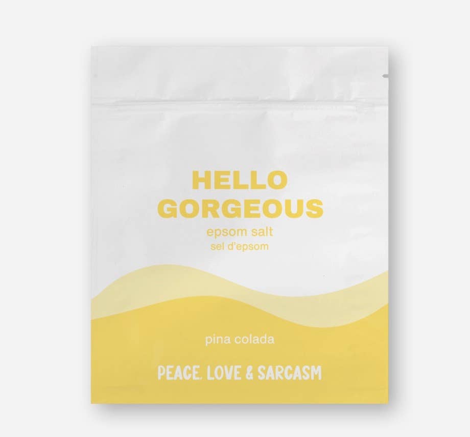 Peace, Love and Sarcasm – Engroshandel Bademælk – Hej smukke Epsom Salt Bath Soak1