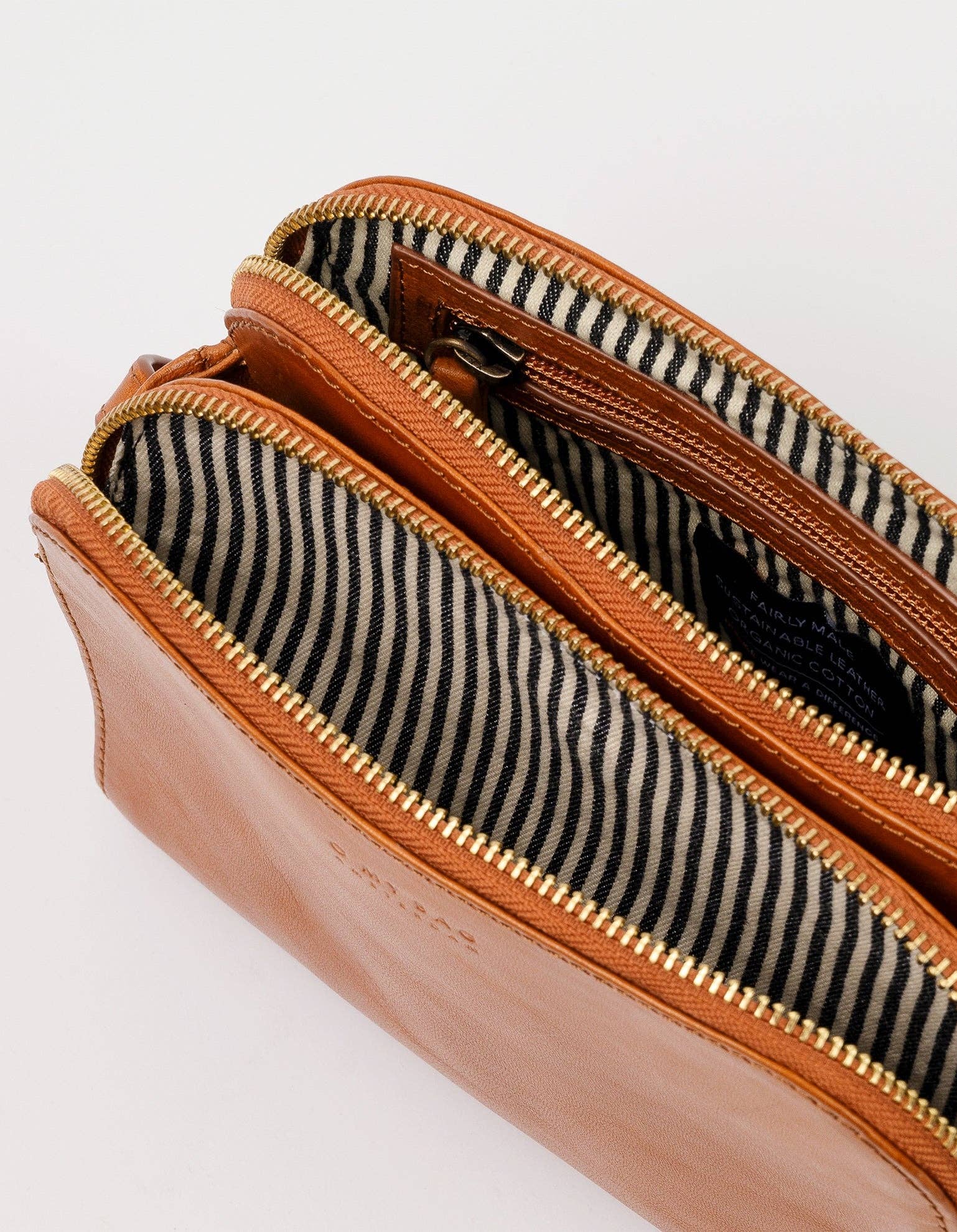 O My Bag – bolsa tiracolo - Mulher por atacado – Emily - Correia de Couro - Couro Cognac Stromboli3