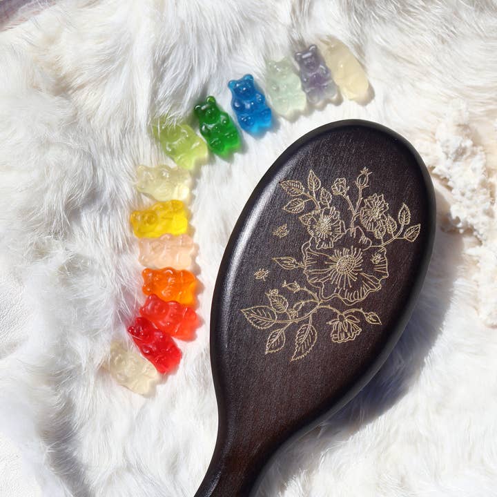 Free Your Hair Brush - Wholesale Hair Brush/Comb - Wild Rose Brush