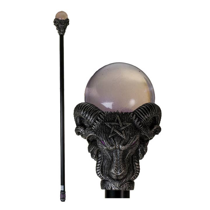 Pacific Trading - Wholesale Decorative Tabletop Object - 15952 Baphomet Costume Decorative Cane