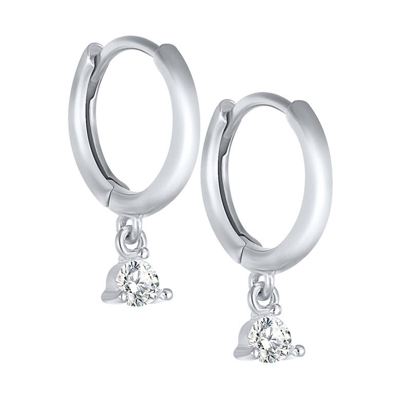 MAIVE - Wholesale Huggie Earrings - Emelie Hoops1