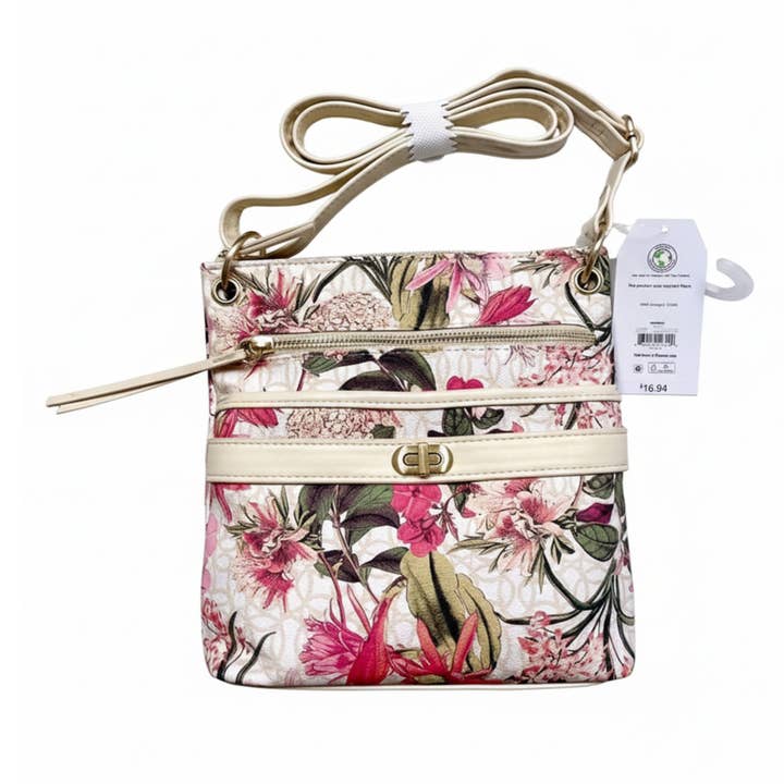 TIME & TRU® Handbag – Flower Print for wholesale by Crover