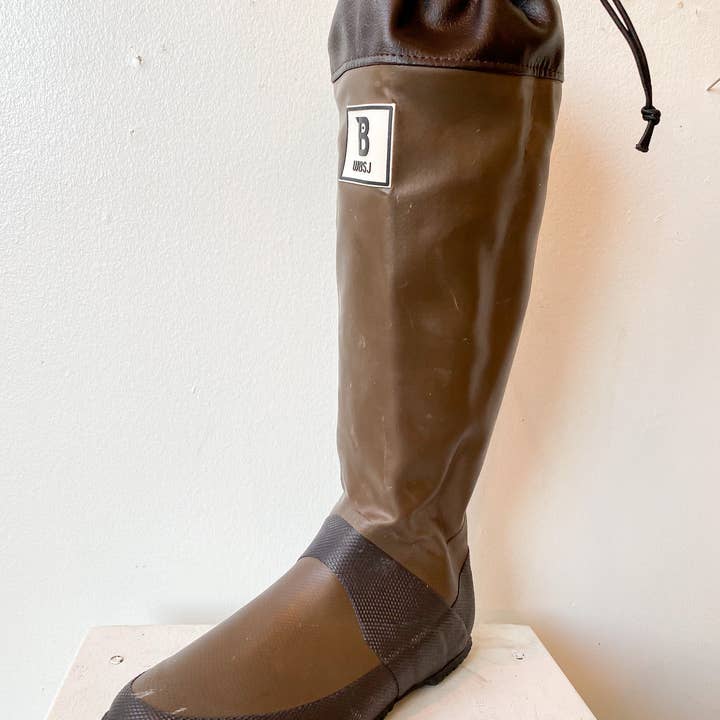 branches & knots - Vente Bottes de pluie – femme - Bottes de pluie WBSJ - Marron5