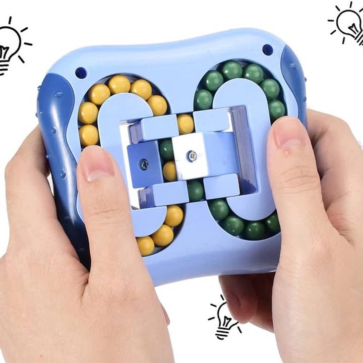 VIGOR - Wholesale Fidget Toy - Kids - Magic Bean Cube Toys Rotating Decompression Square Small2