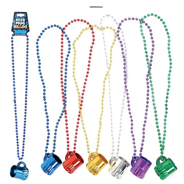 Collana di perline con boccale di birra metallico da 33" per adulti e ulteriori Risultati per diventare birra all'ingrosso. Resi gratuiti e termini di pagamento a 60 giorni su Faire in tendenza su Faire.