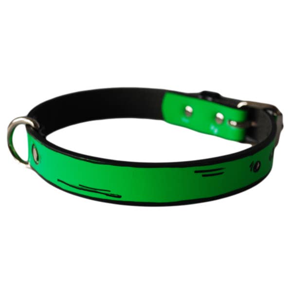 FLUO GREEN PAINT COLLAR COMICS for wholesale by My queen