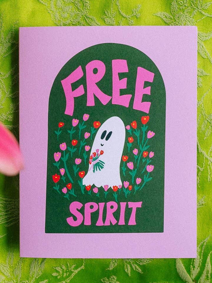 tarjeta de fantasmita espíritu libre para venta al por mayor de Bouquet of Joy