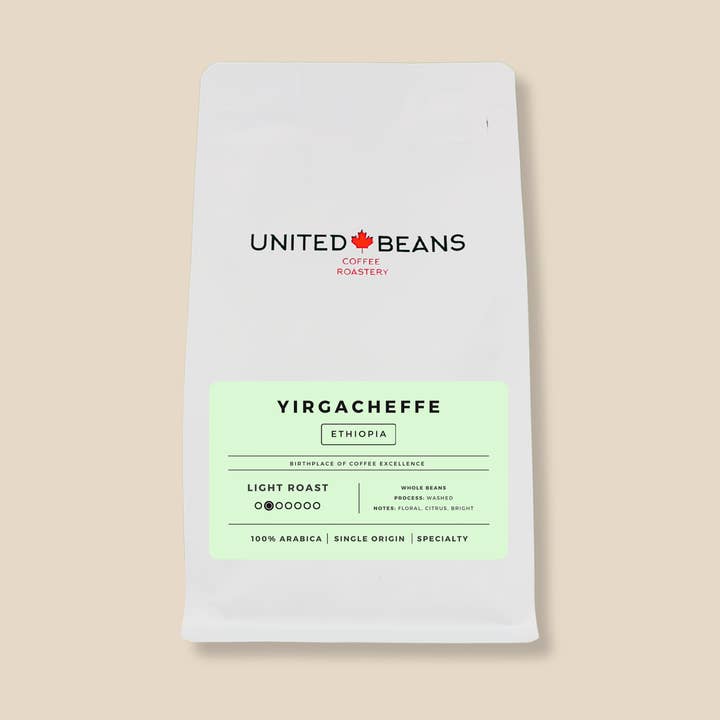 Yirgacheffe Ethiopia | Light for wholesale by United Beans Coffee Roastery