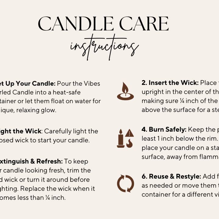 Vibes Pearled Candle - Wholesale Jar/filled candle - TOP 3 SCENTS + Wicks5