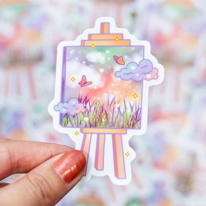 Painting Canvas Sticker for wholesale by Unicorn Eclipse