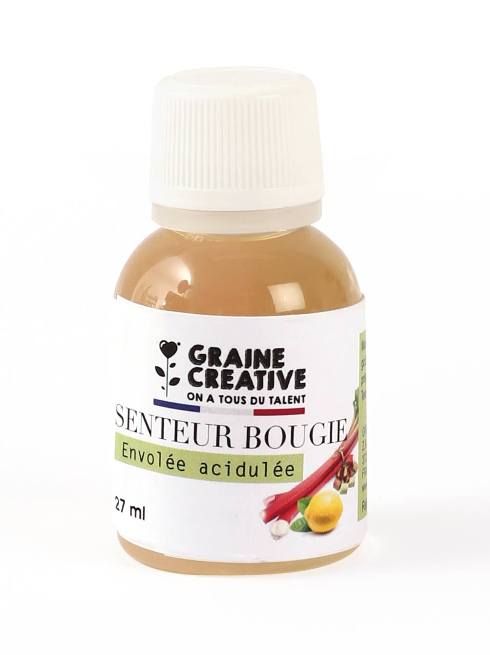 Graine Créative - Wholesale DIY Craft Kit - Kids - SKIN SCENTED CANDLE RUBARB LEMON0