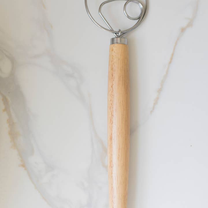 Fodory - Wholesale Whisk - Dough Whisk Wooden Handle2