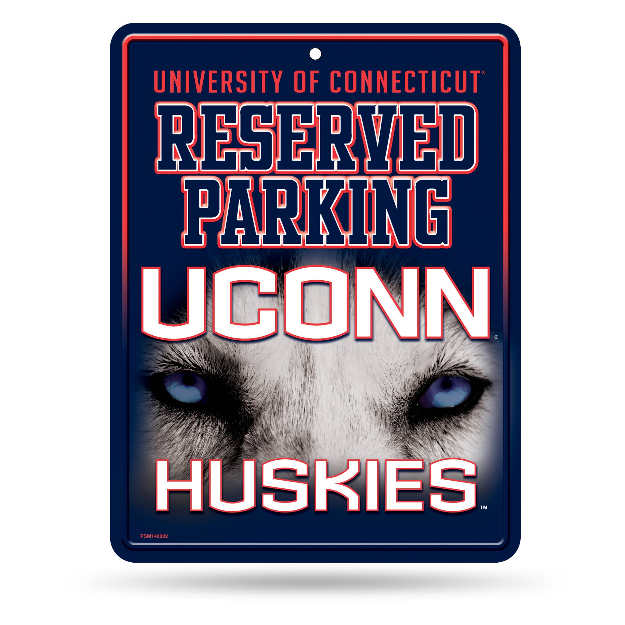 Rico Industries - Wholesale Sign - NCAA  Connecticut Huskies - UCONN UCONN Metal Parking Sign0