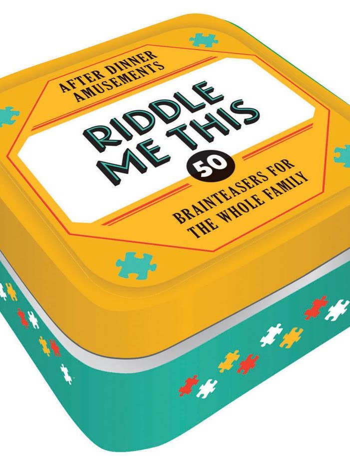 After Dinner Amusements: Riddle Me This for wholesale by Chronicle Books