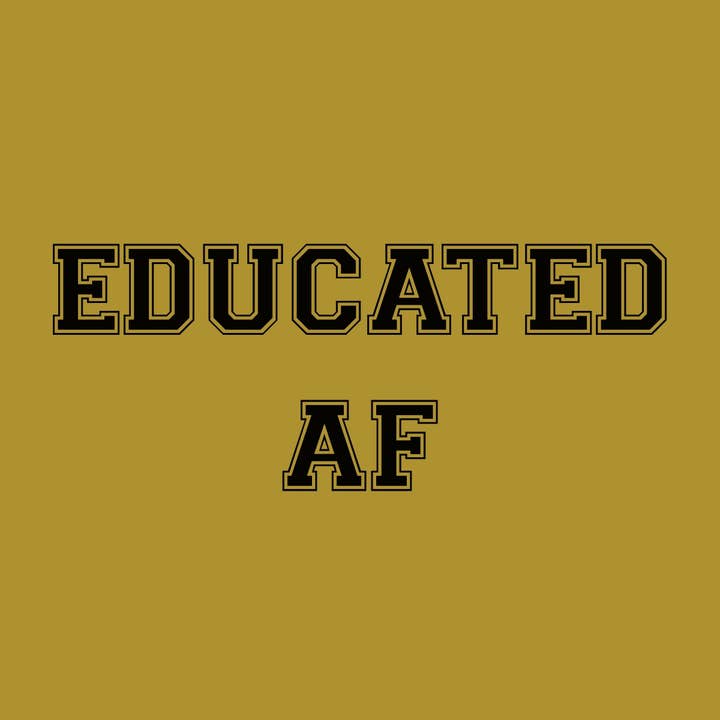 Very Pun Stuff - Wholesale Balloon - Educated AF Balloon | Graduation Balloon | Funny Graduation Balloon | 2022 Grad | Class of 2022 | PHD Graduate | Masters Graduate | Balloons1