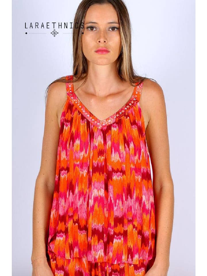 LARA ETHNICS - Wholesale Jumpsuit – Women's - TANK TOP - JAMU6